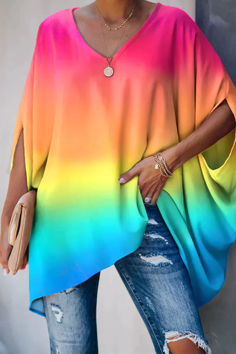 Lela - Blouse élégante et ample pour printemps et été