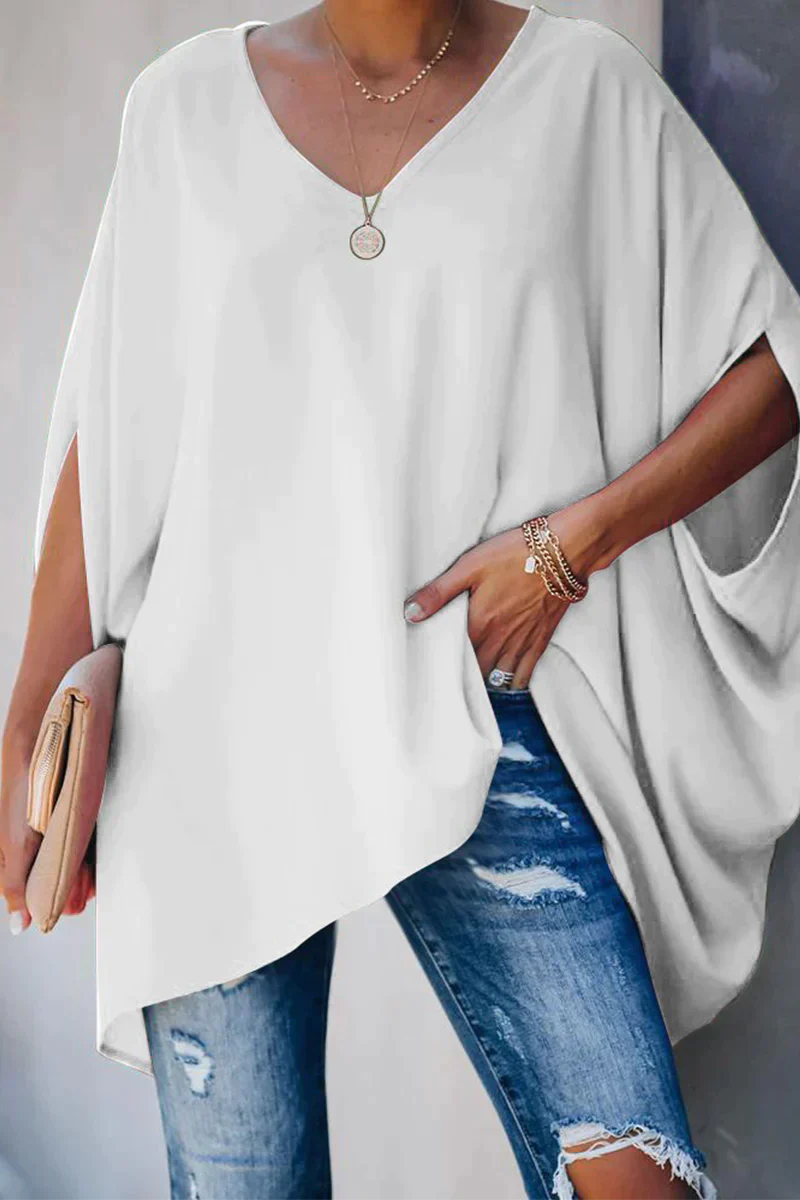 Lela - Blouse élégante et ample pour printemps et été