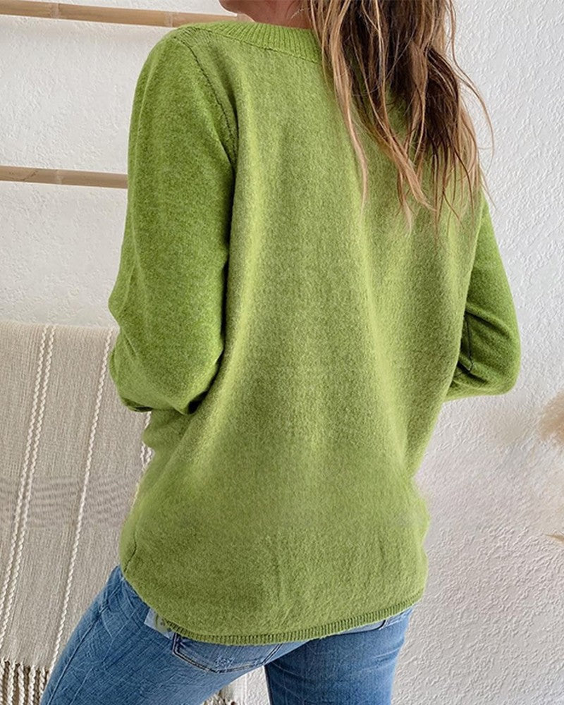 Wallis - pull femme - vert
