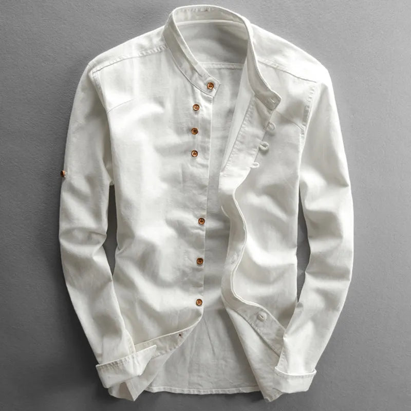 Chemise japonaise 'Katana' pour hommes | Élégance et tradition réunies
