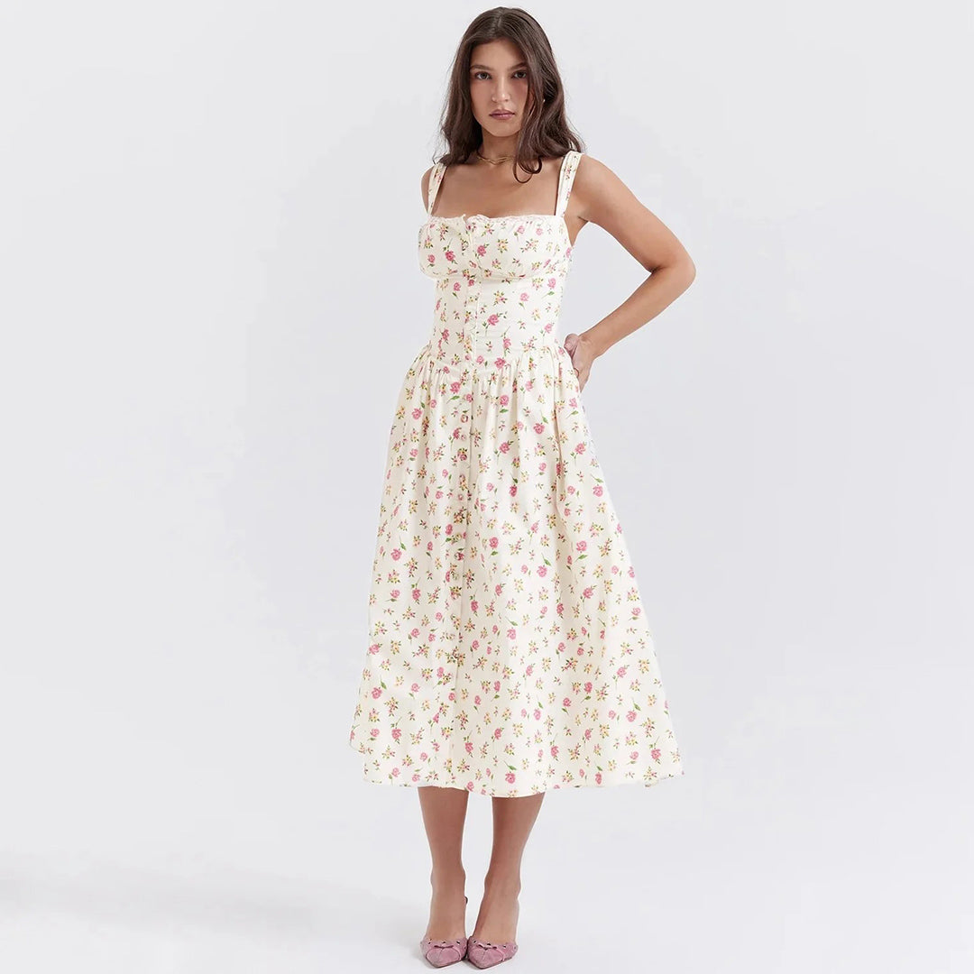 Florence - Robe midi chic